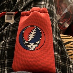 Grateful Dead Drawstring Pouch & Sticker